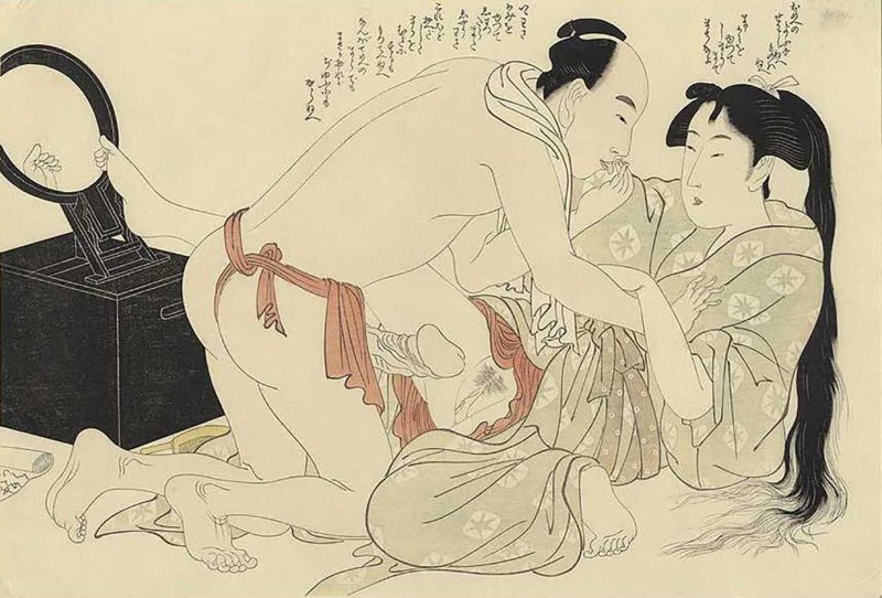 Kitagawa utamaro erotic paintings