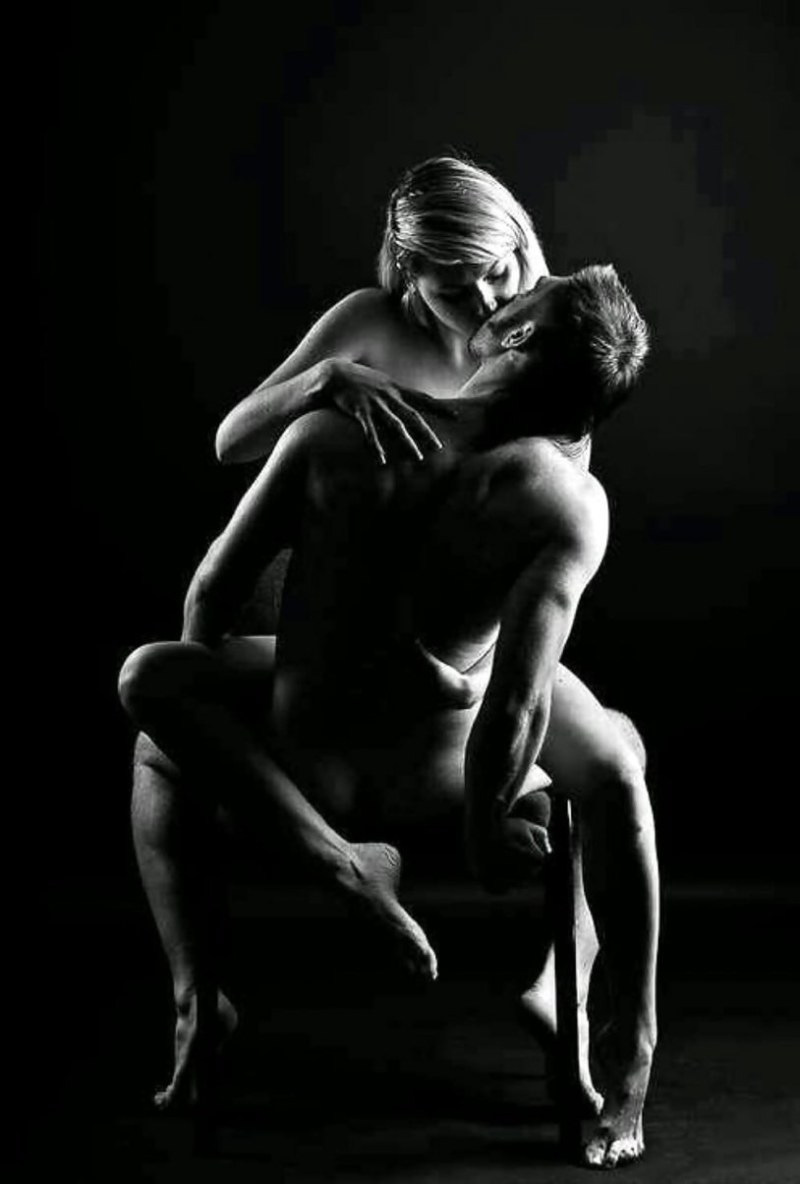 Passionate naked women