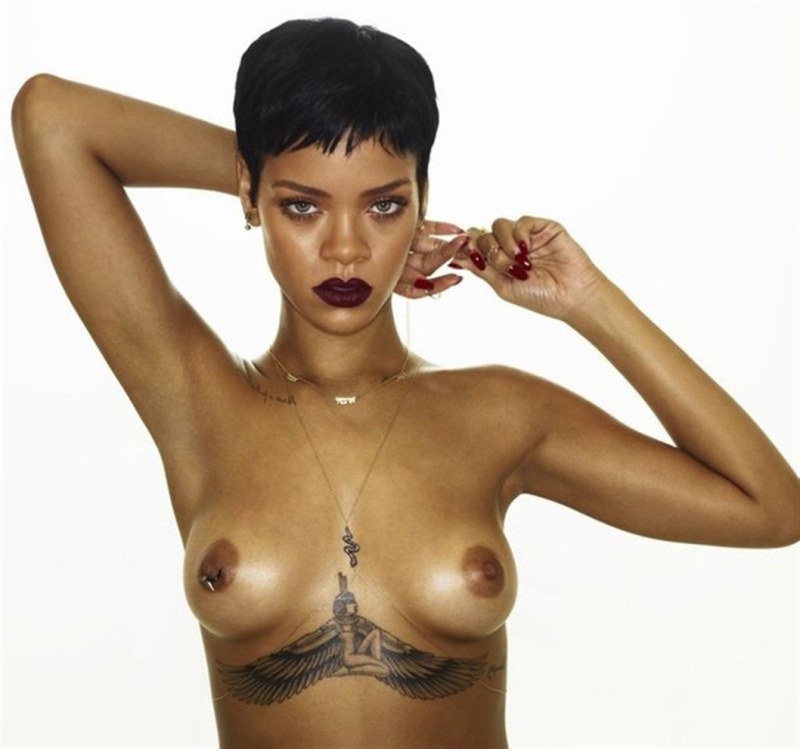 Rihanna photo shoot playboy