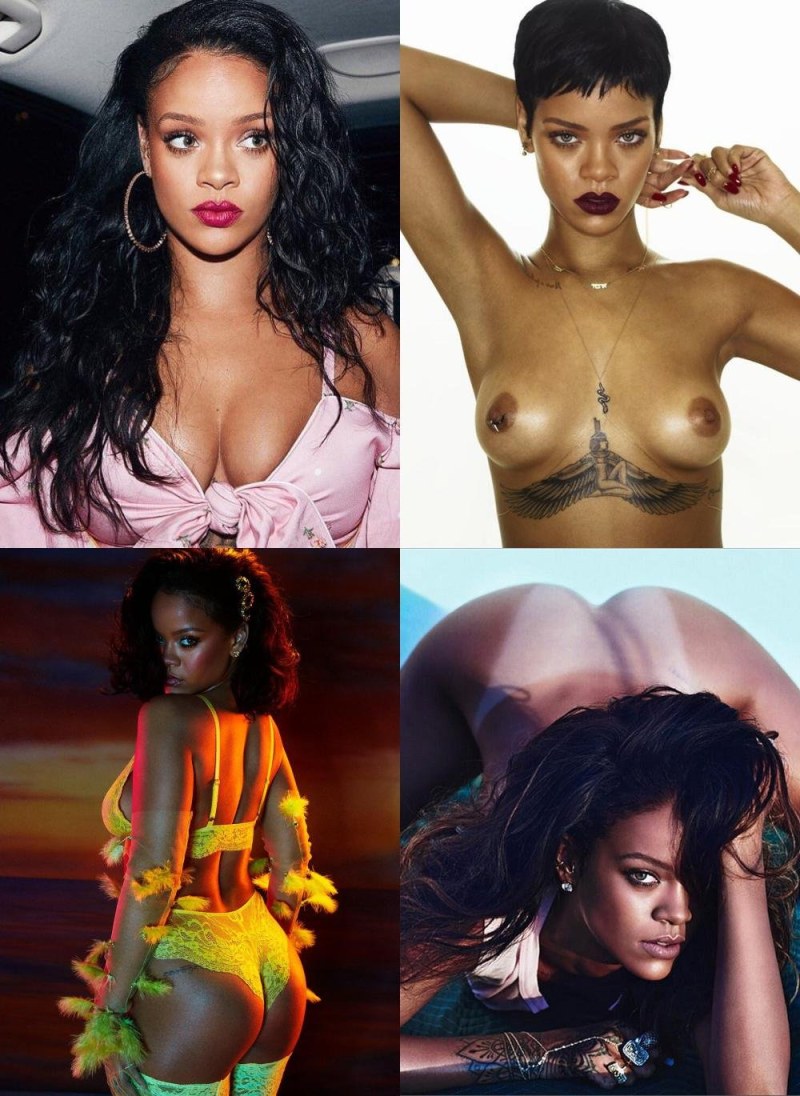 Rihanna naked photo shoots