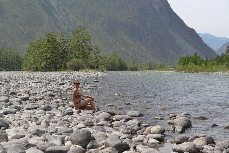 Naked Altai women