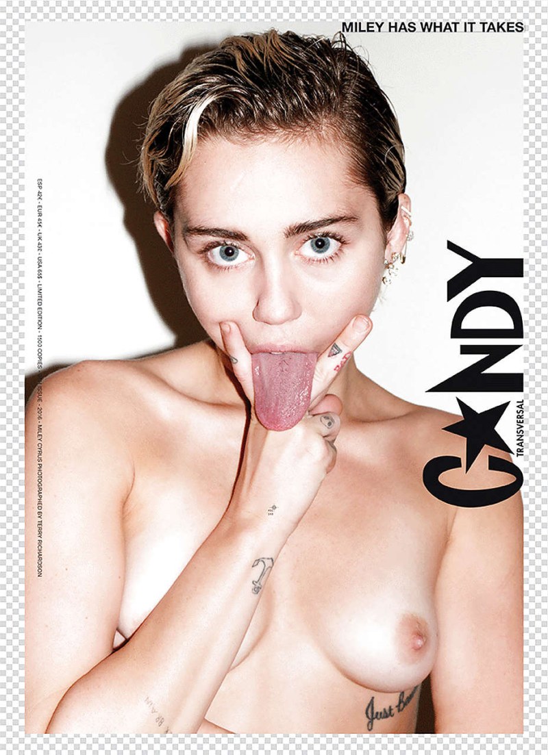 Miley Cyrus naked breasts