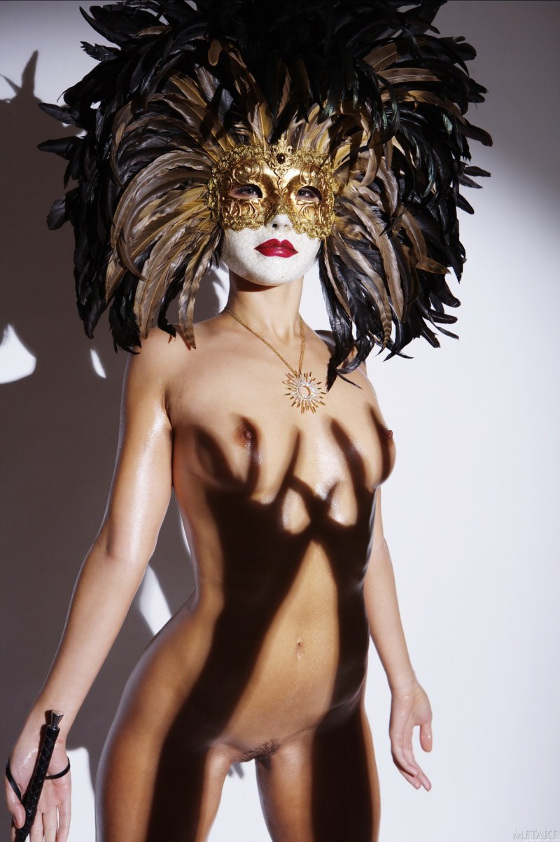 Erotic photo shoots in masks