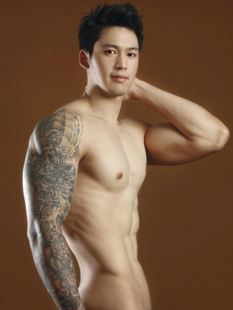 Asian tattoo male