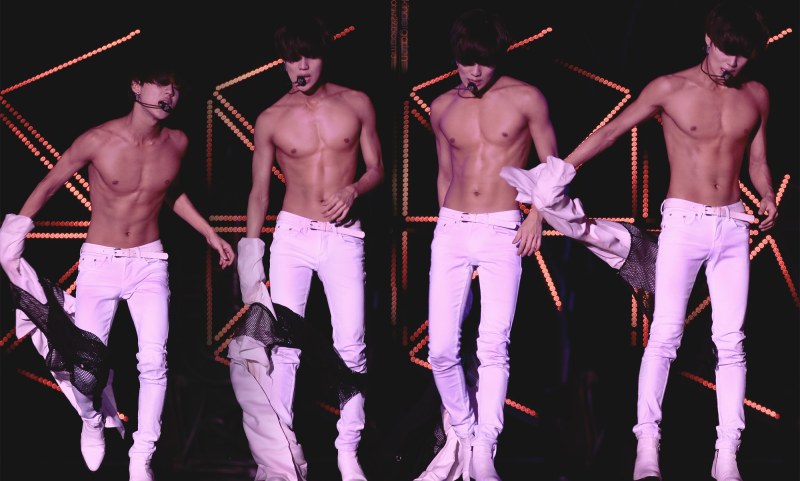 Naked group of BTS
