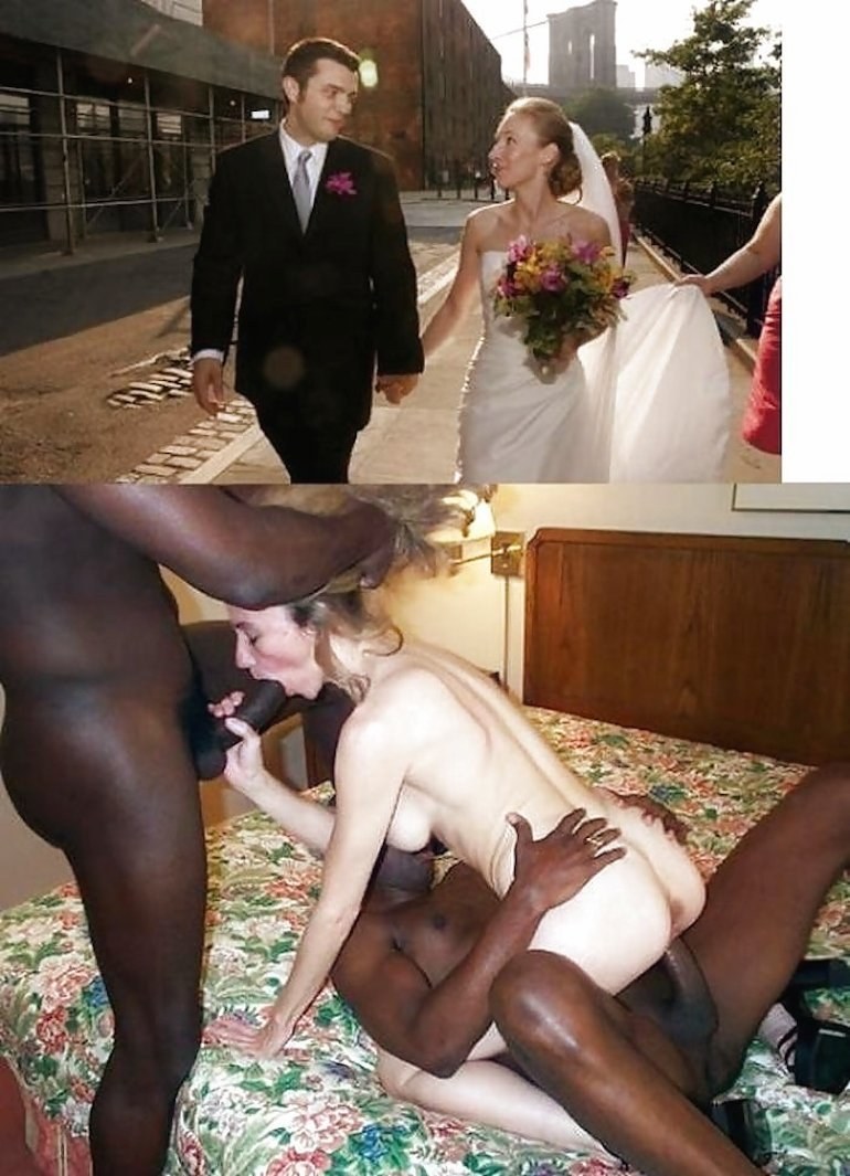 Girl in a dress fuck with a black man