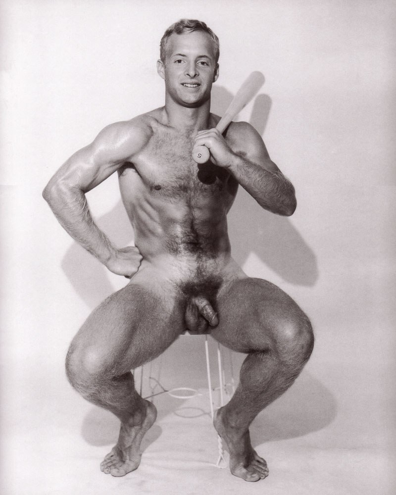 Naked hairy men retro