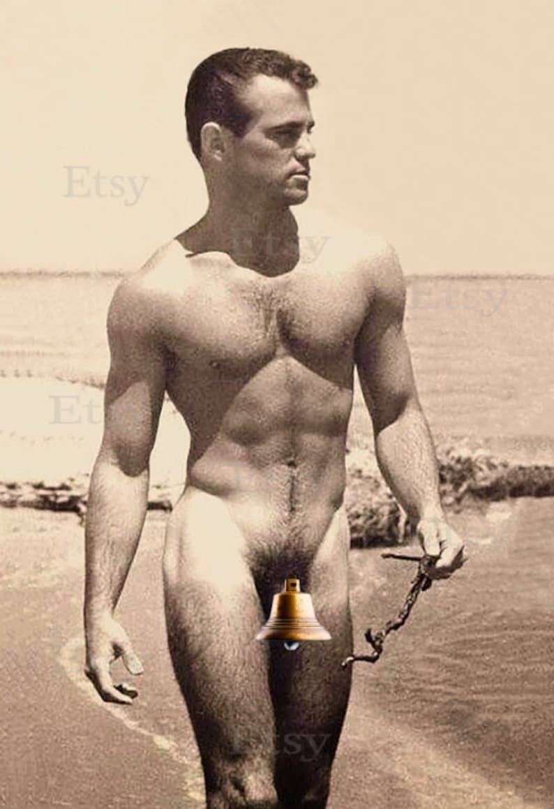 Naked hairy men retro