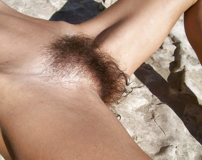 Hairy pussy nudists