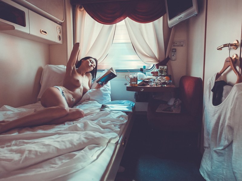 Pavel Kiselev train nude