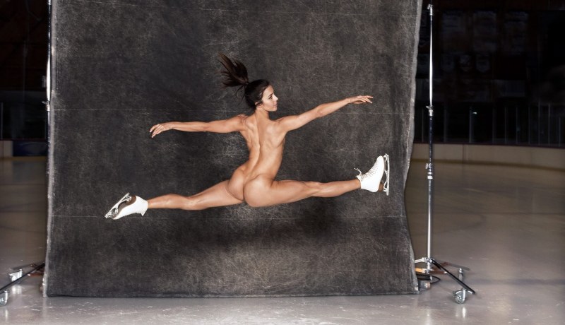 Medvedev skater is naked