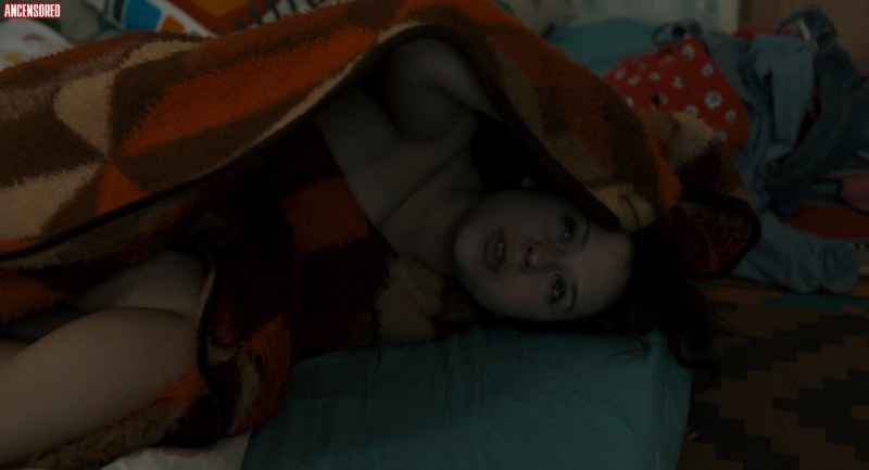 Ksenia Surkova in underwear in the series Olga