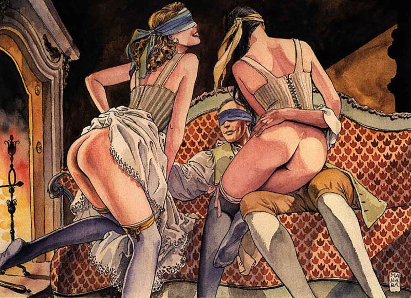 Comics medieval BDSM