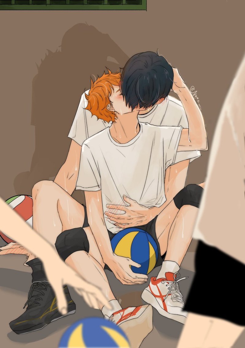 Kageyama Tobio and Hinata