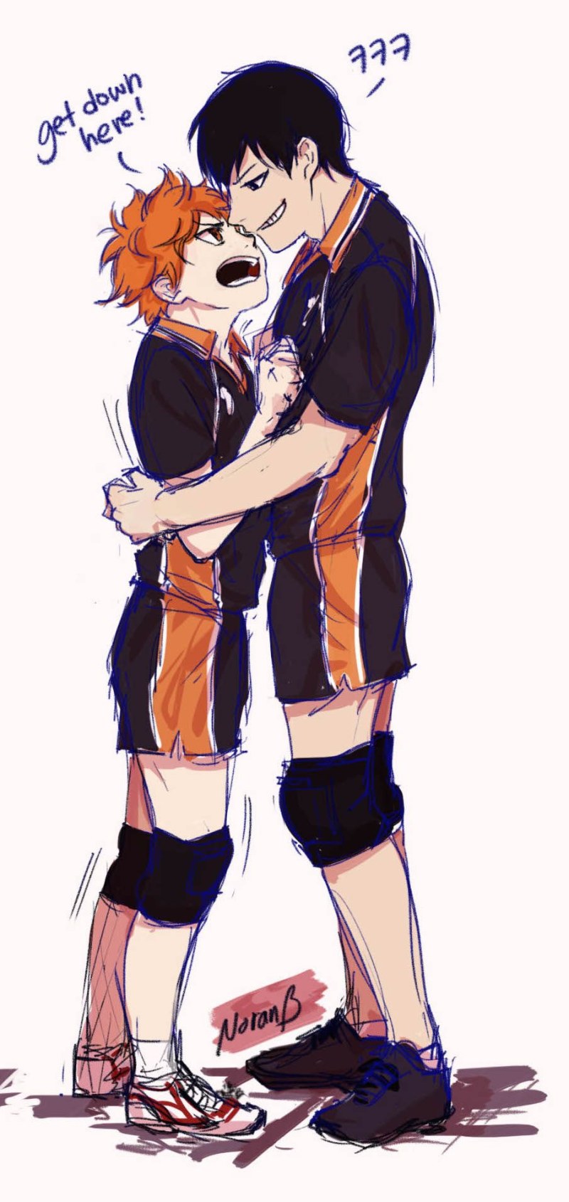 Hinata and Kageyama Omegavers 18