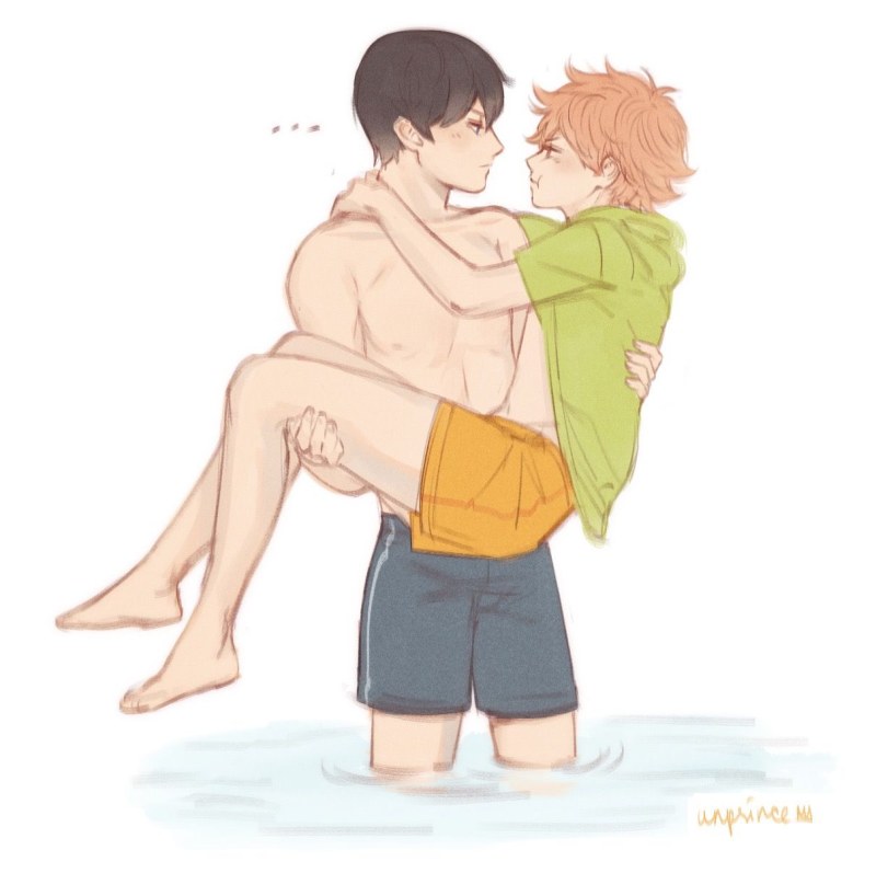 Kageyama Tobio and Hinata