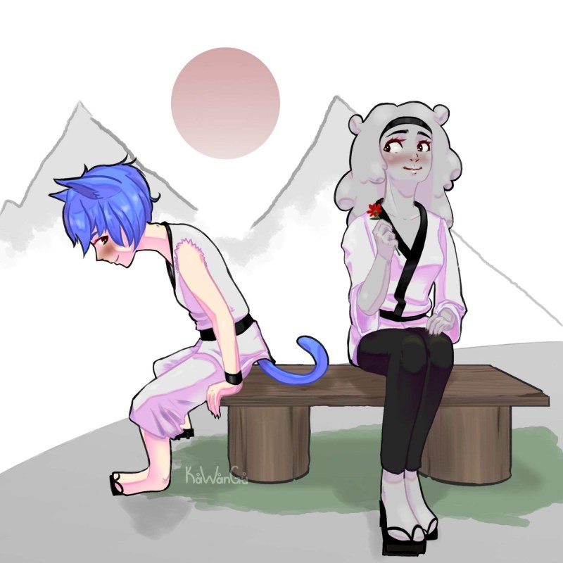 Yuki Yoshid and Nicole