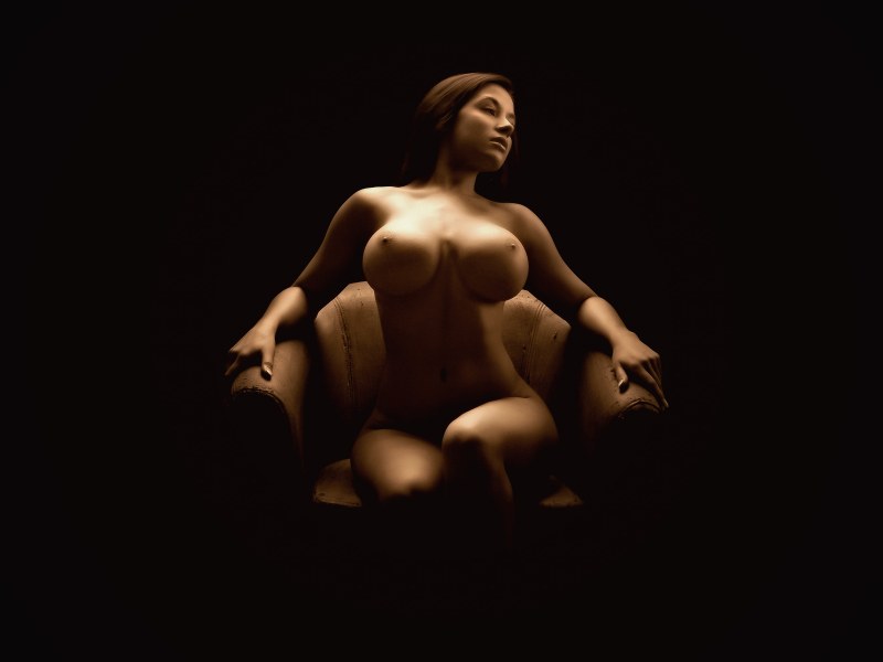 Naked ladies on a dark background