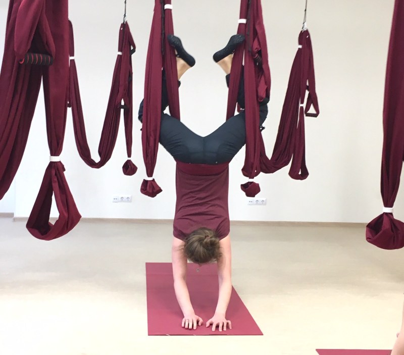 Hammocks for yoga turquoise