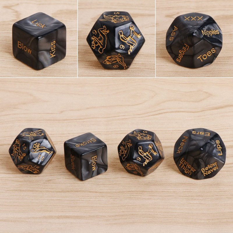 Game cubes for adults