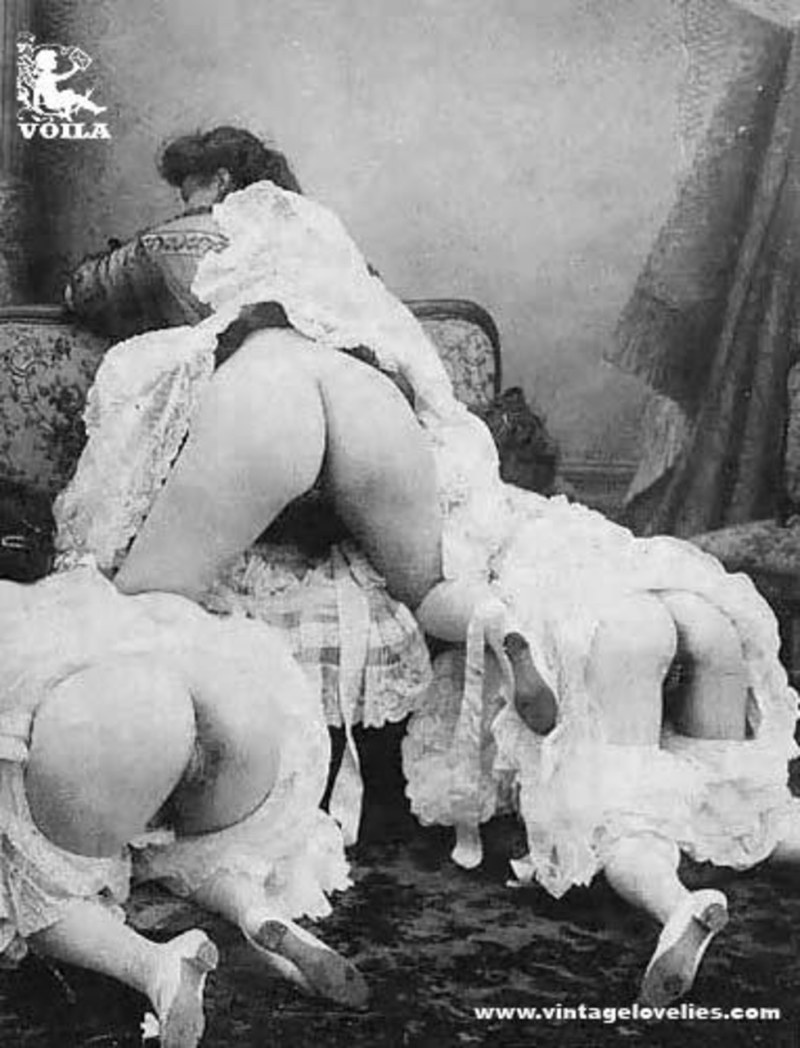 Old black white pornography