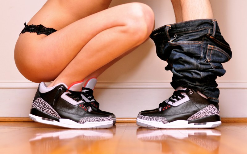 The same sneakers for a guy and girl