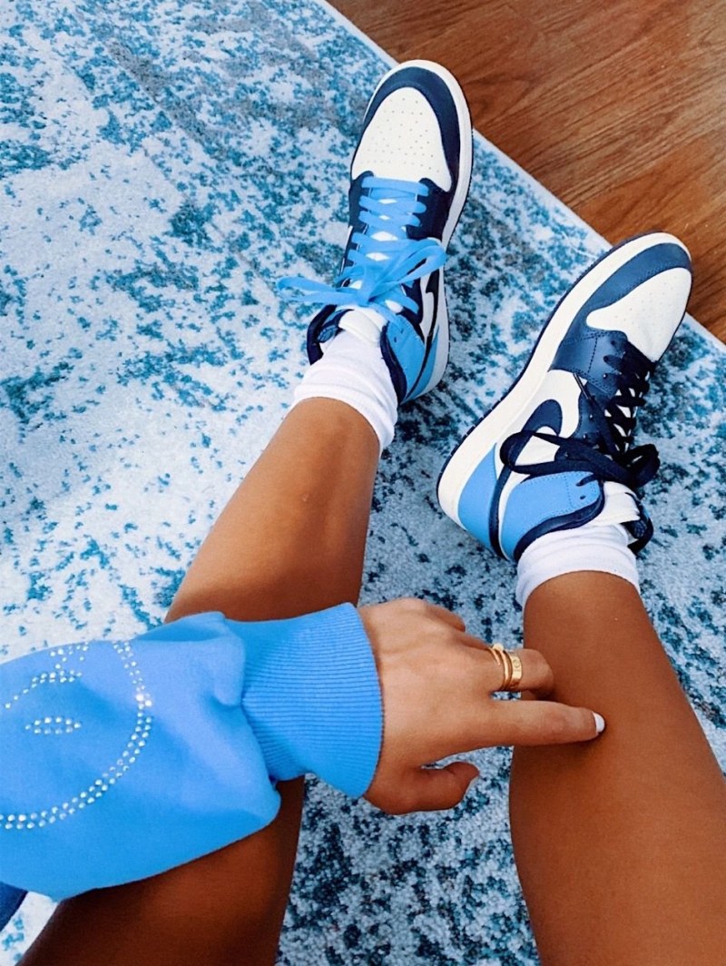 Jordan sneakers are multi -colored