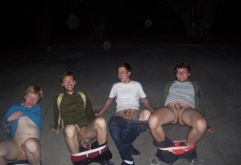 Gopniki fucked on the street