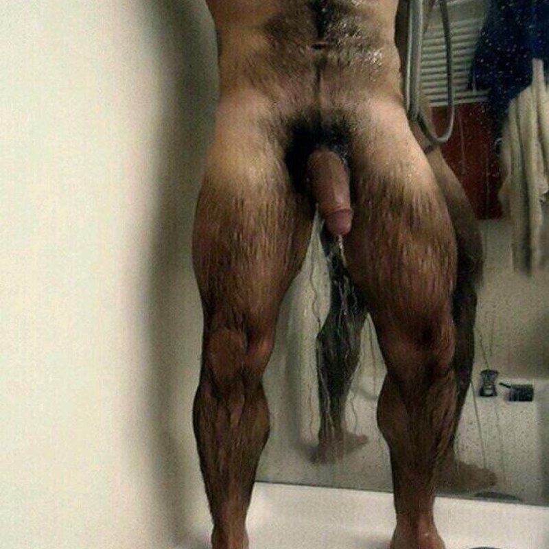 Naked beautiful hairy men