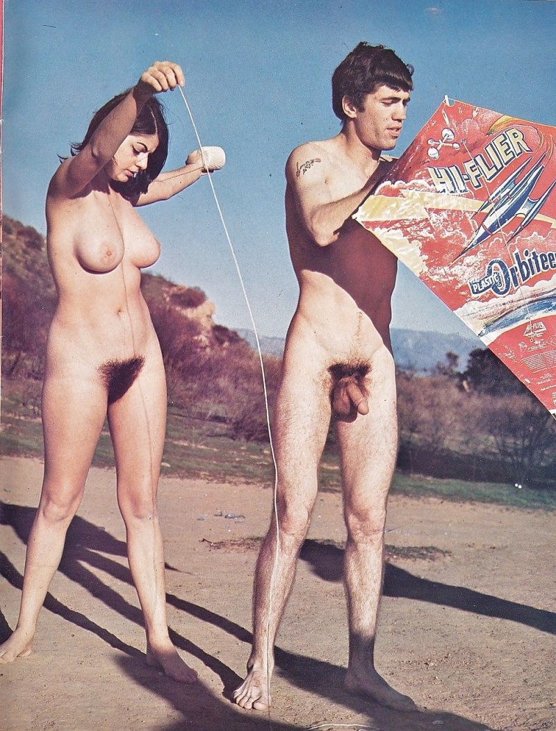 Retro nudism excitement