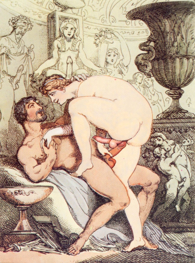 Erotic painting of the Middle Ages