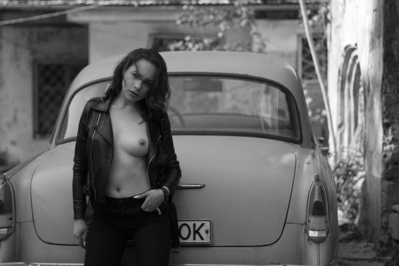 Naked girls hooligan