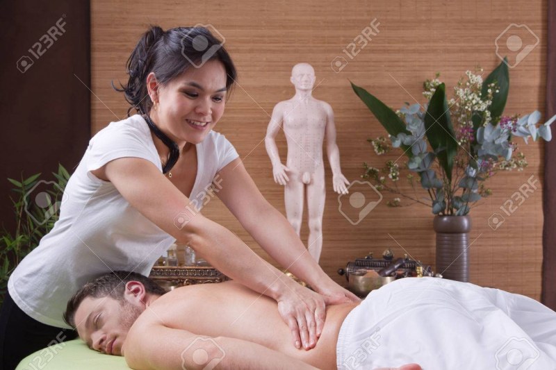 Massage for men with continuation