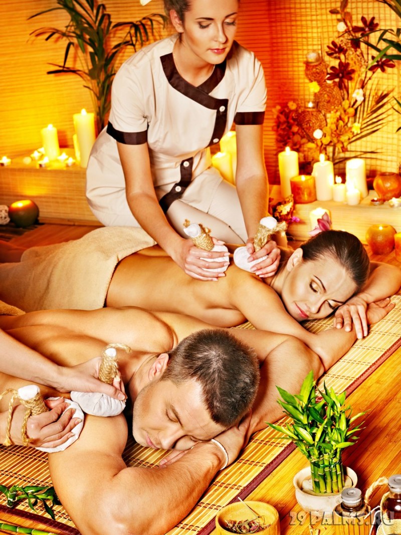 Spa salon massage