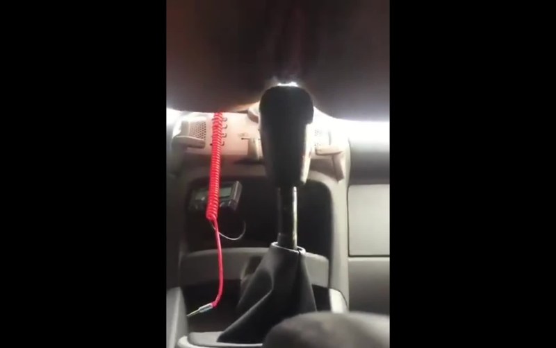 Fuck in the car Private boobs