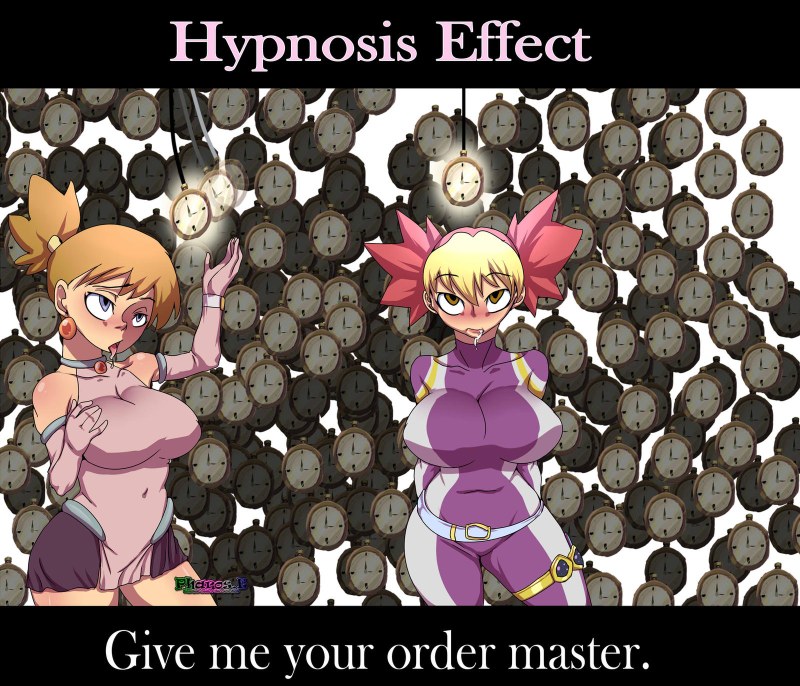 Naked hypnotized women