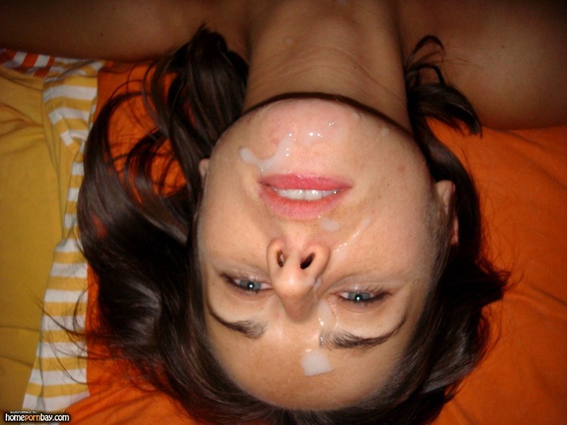 Beautiful woman Bukkaka