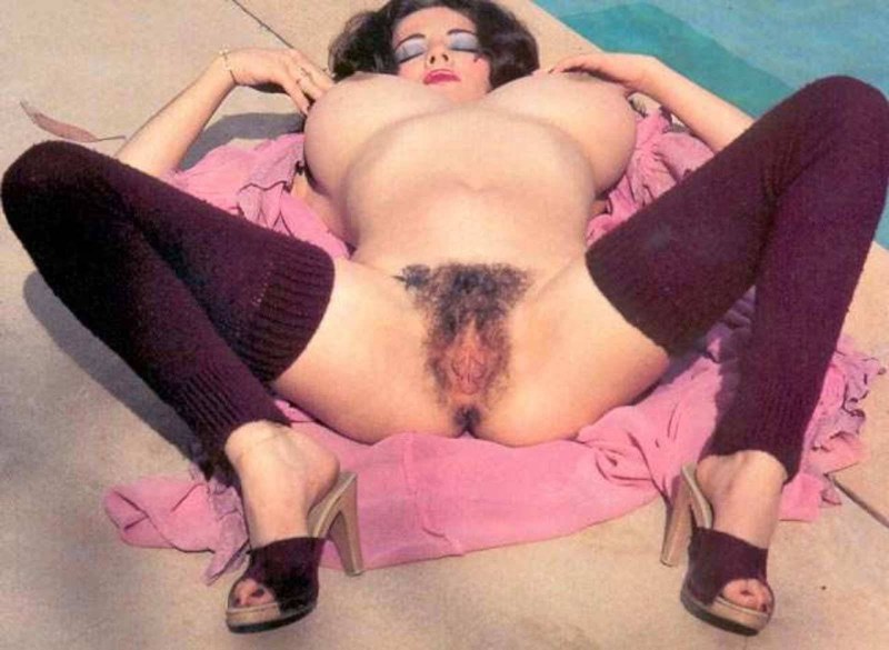Retro hairy vagina