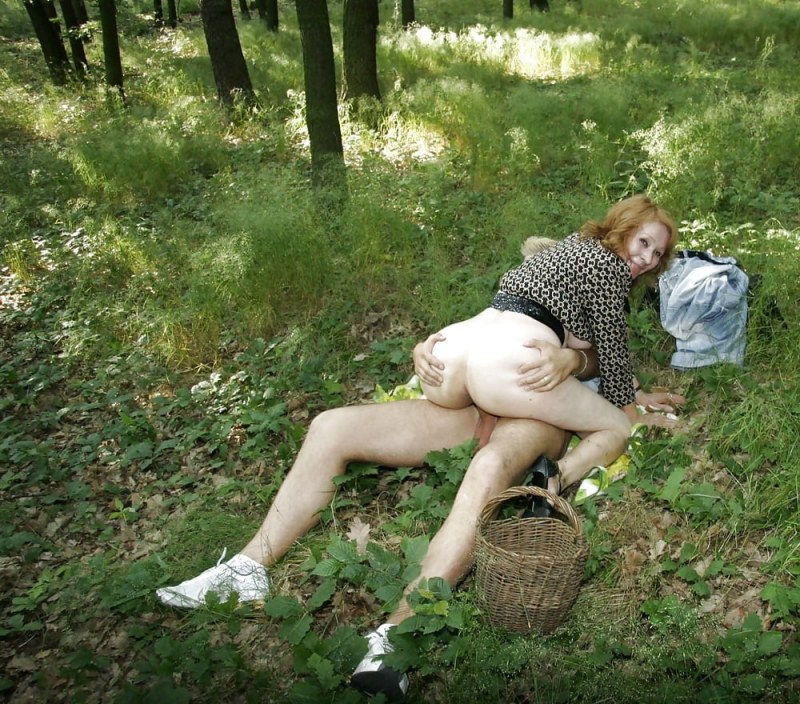 Spitting drunk in the bushes