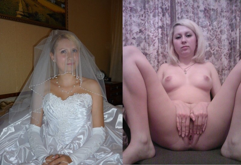 Fucked the bride in a wedding dress