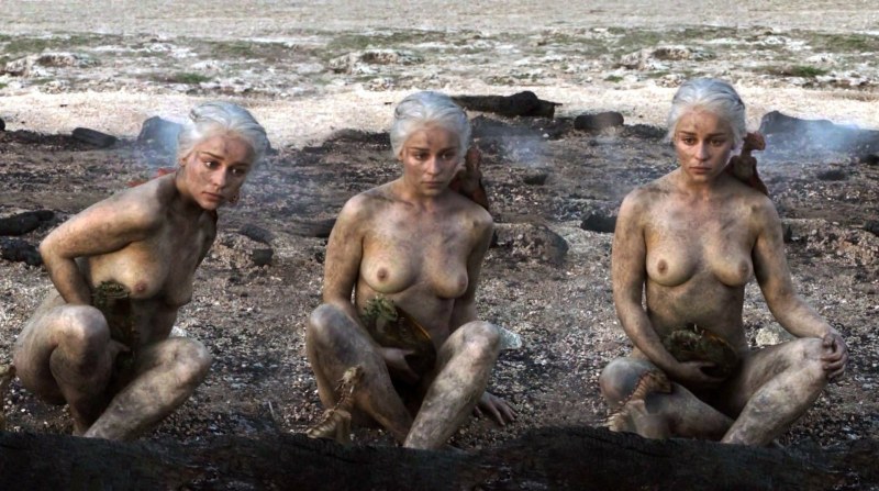 Emilia Clark Erotic shots from the Game of Thrones
