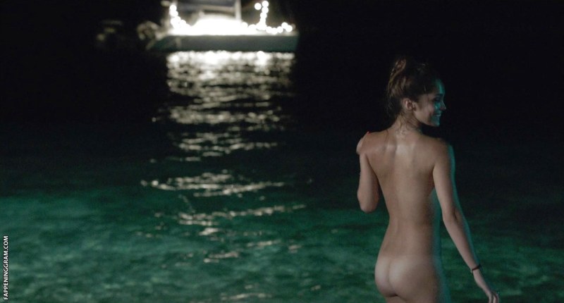 Lola Le Lann in a swimsuit