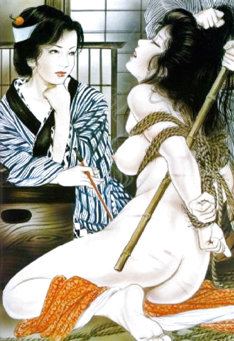 Ozuma kaname 2 women shibari