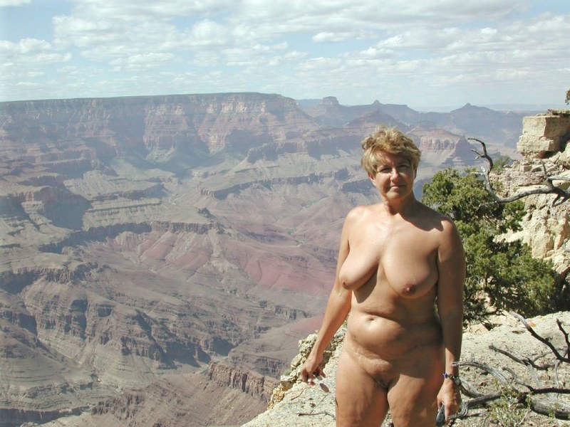 Naked middle -aged women
