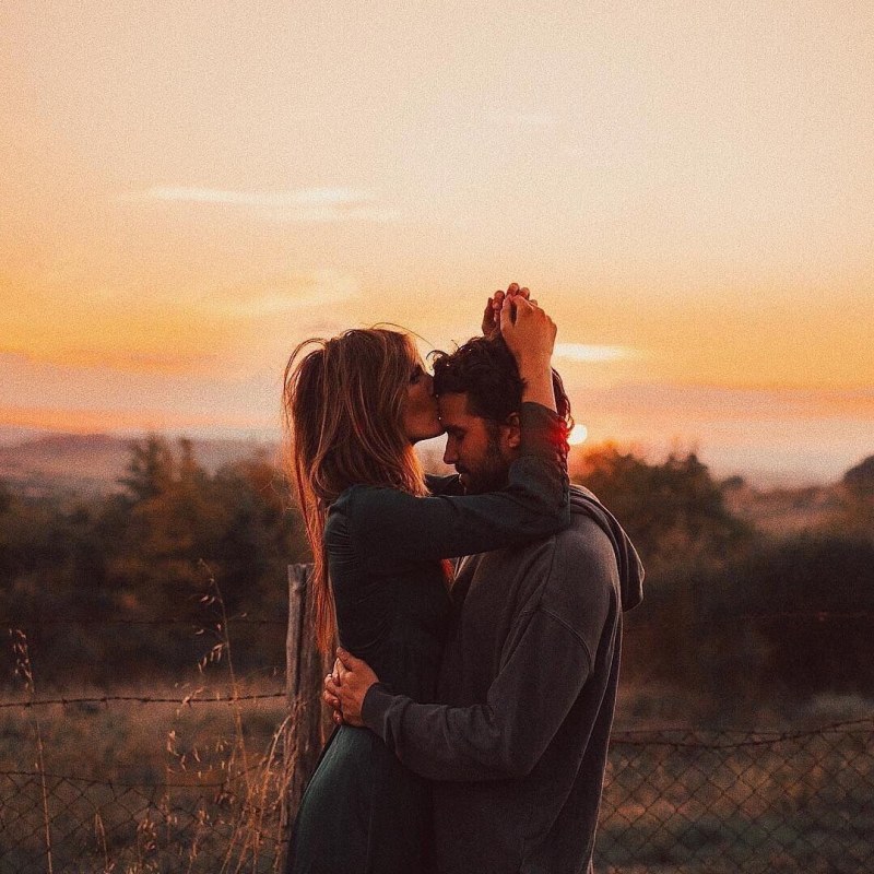 The couples are hugged