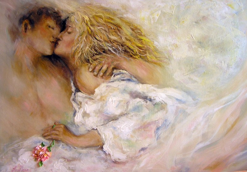 The picture is tenderness