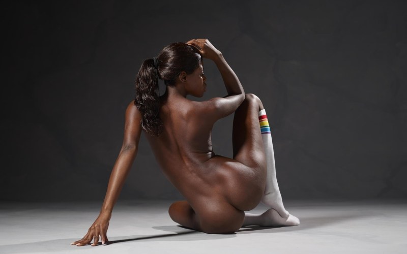 Girls in the gym naked