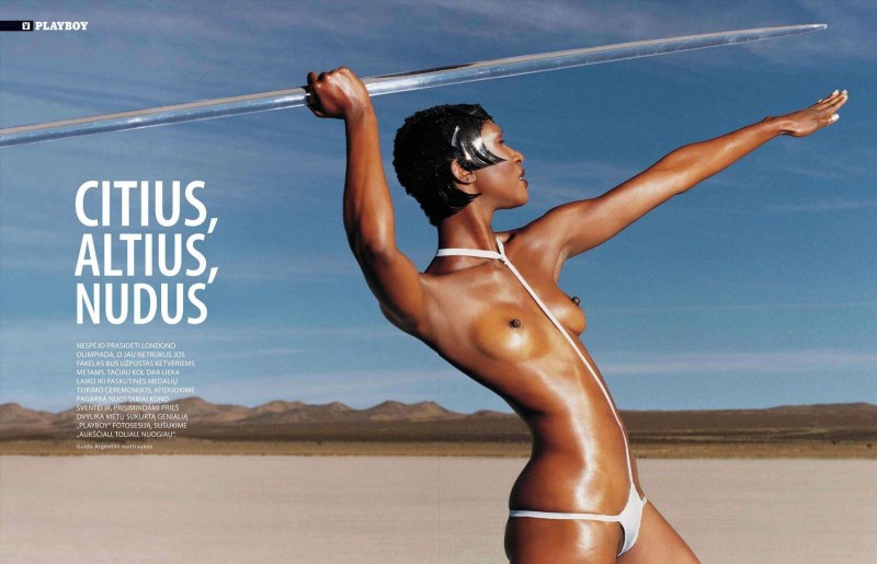 Naked women athletes