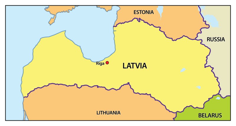 World Belarusian map borders with whom