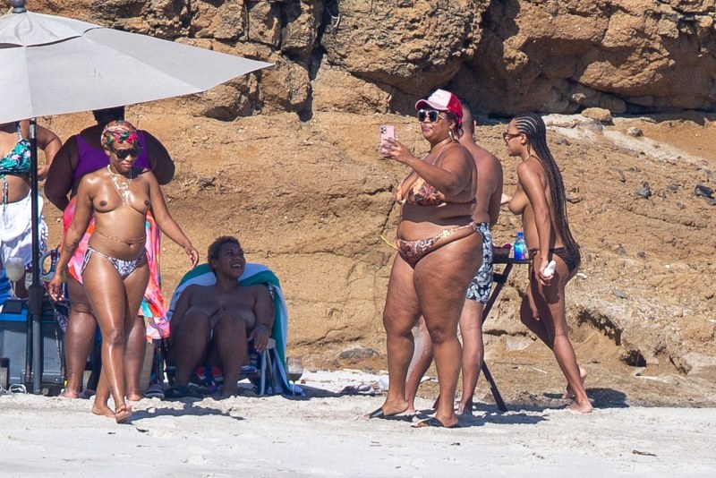 Lizzo in a bikini